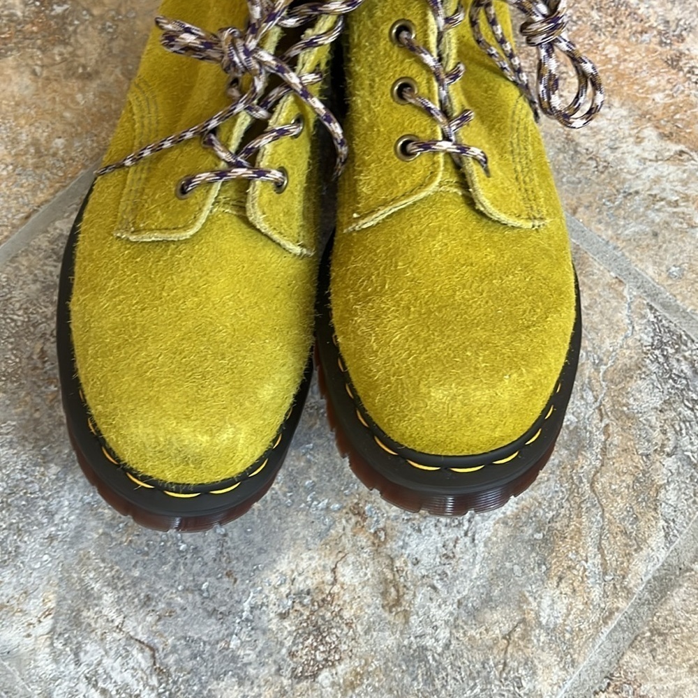 Dr Martens 939 Ben Suede Padded Collar Lace Up Boots Size 10 NEW - Picture 10 of 14